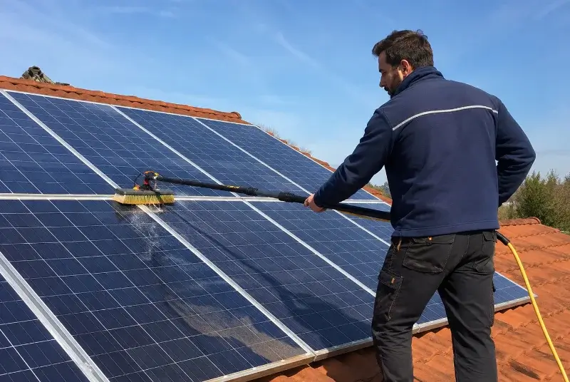 Nettoyage et entretien de panneaux solaires à Colombiers